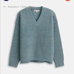 Alex Mill NWT Genevieve Sweater blue Large